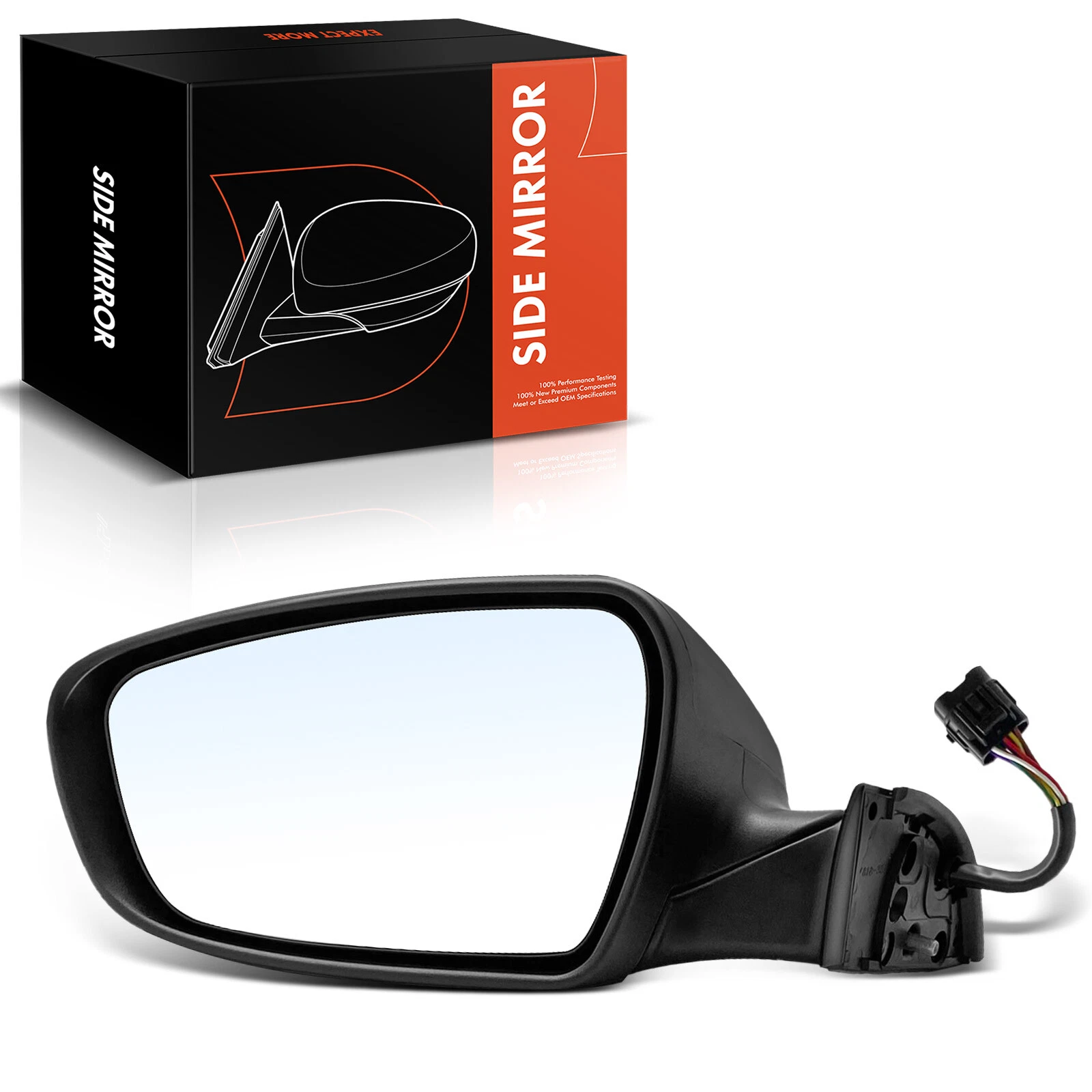 Driver LH Side Black Power Heated Folding Mirror for Kia Forte 2014-2016 Forte5