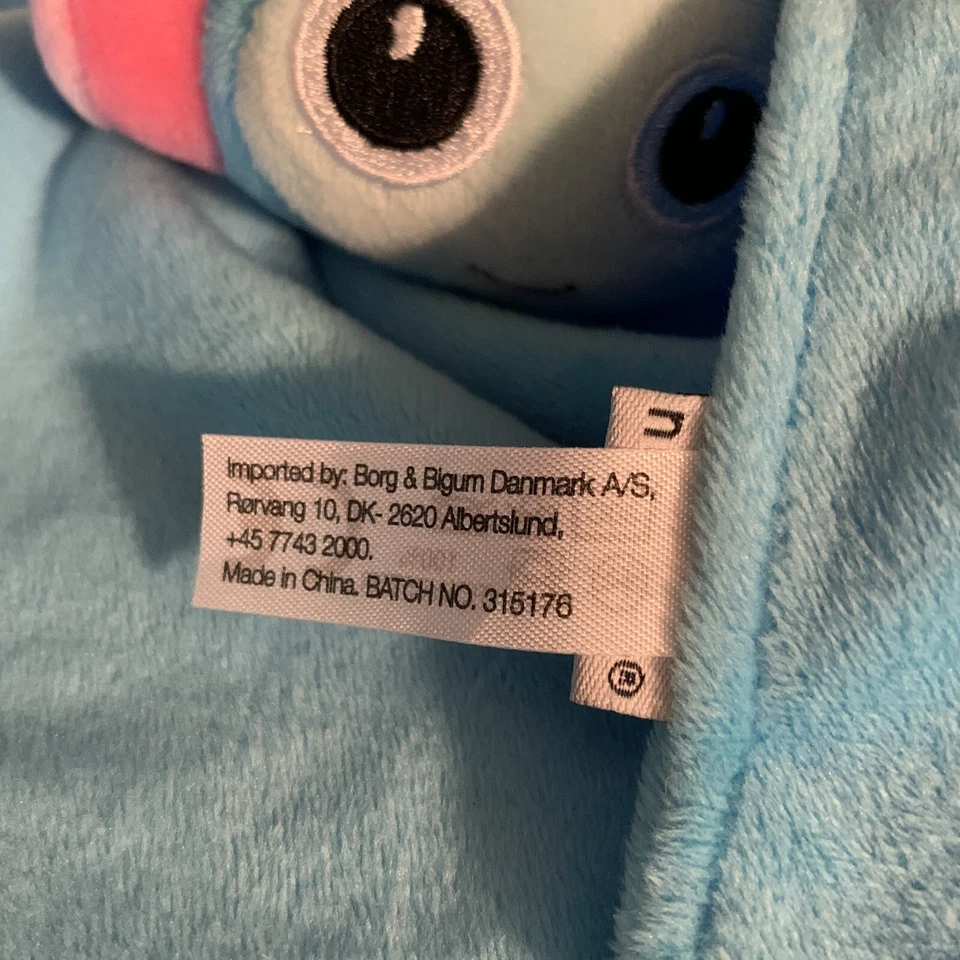 Name It Brand Blue Robot Alien Security Blanket Baby Very Soft Lovey - Image 3 of 4