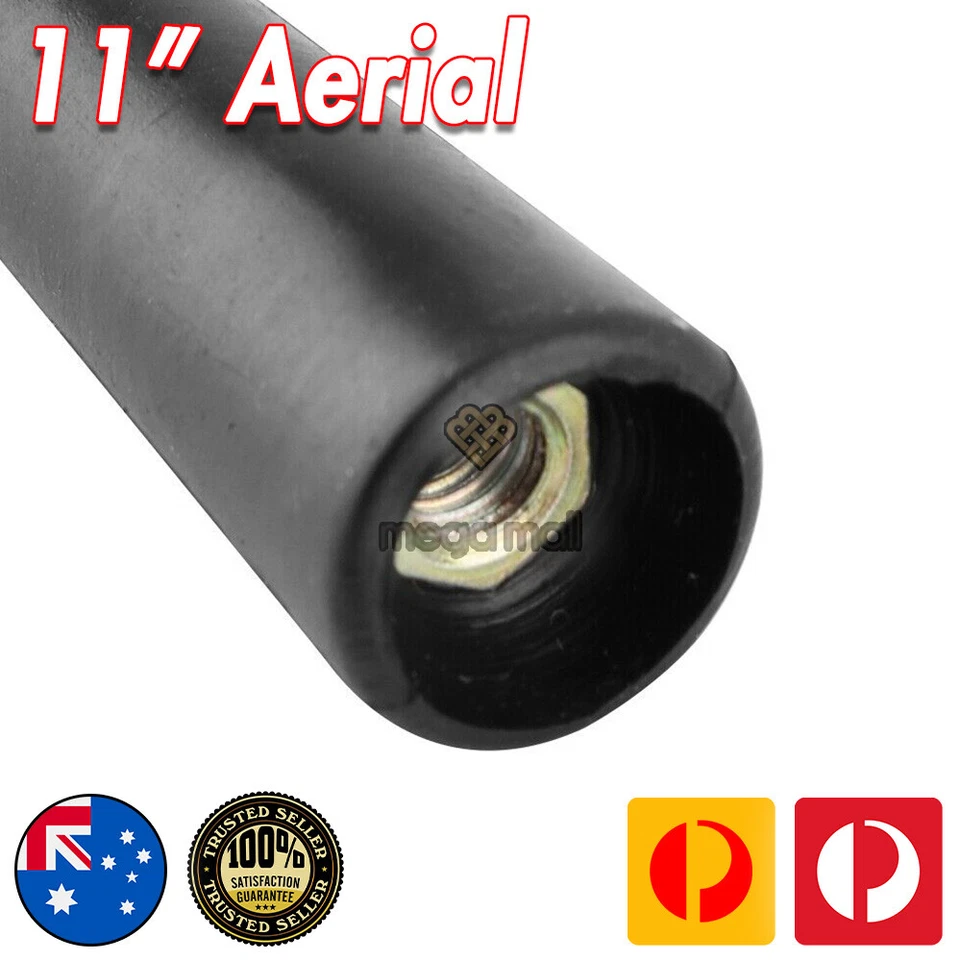 ANTENNA / AERIAL FOR SUBARU WRX IMPREZA FORESTER OUTBACK LIBERTY WHIP 11 INCH  - Image 2 of 4