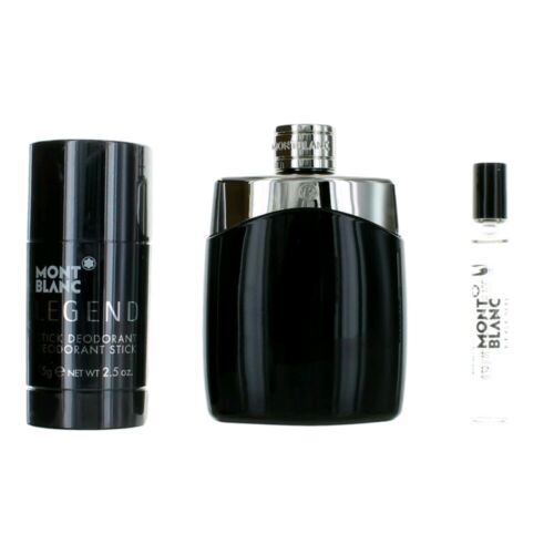 Montblanc Legend Spirit Gift Set for Men - 3.3oz EDT + 0.25oz EDT