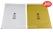 Image of Jiffy Airkraft Bubble Padded Envelopes Mailer Bags Gold & White Genuine FAST P+P