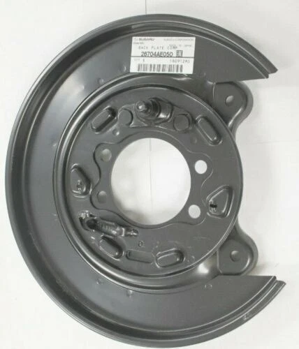SUBARU Genuine OEM LEGACY BH5 00-09 Rear Brake Splash Shield LH 26704AE050 - Imagem 2 de 3