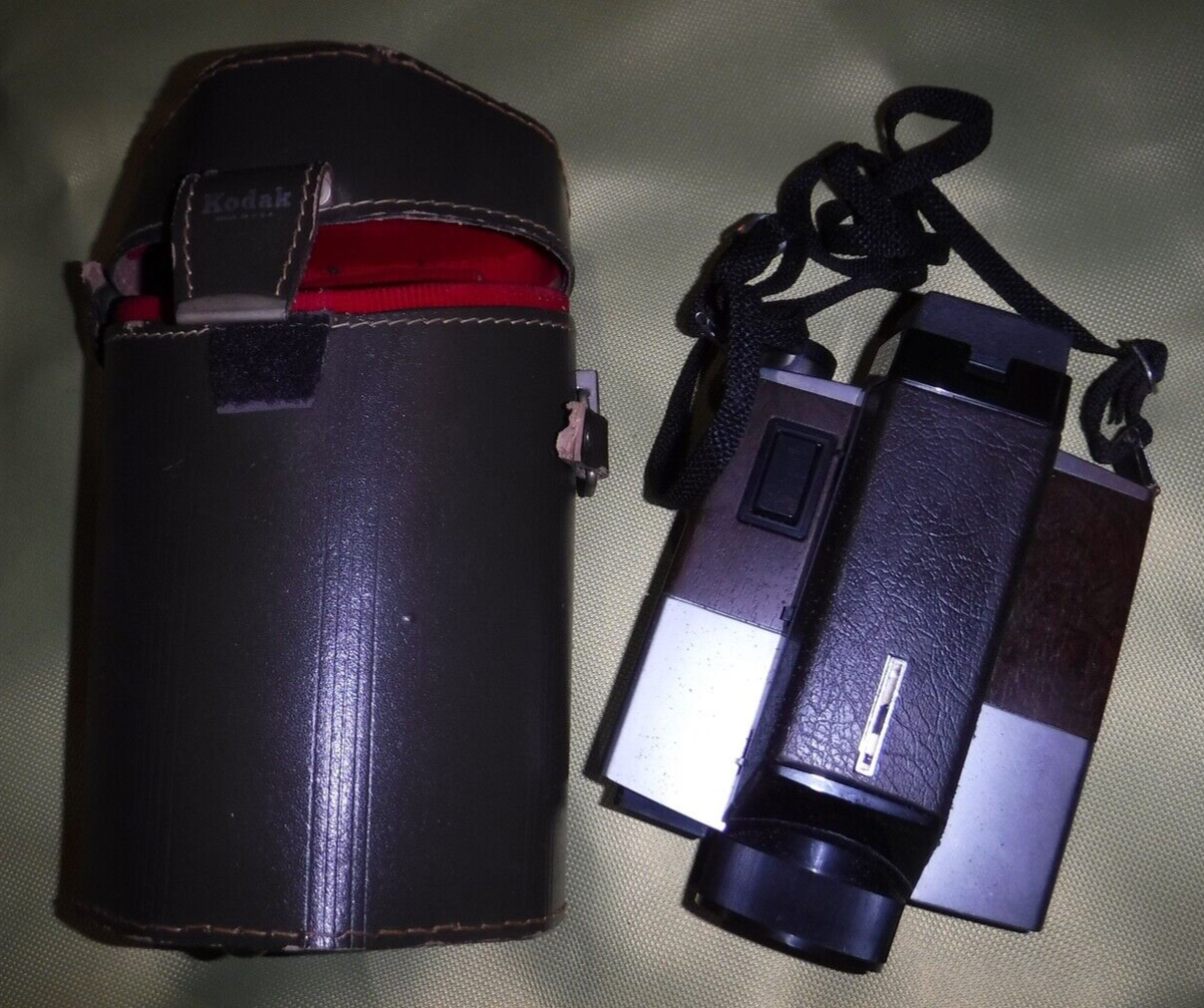 Vintage Movie Camera, Kodak XL33, Super Eight Camera Cine Camera