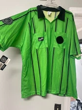 Official Sports Men’s USSF Pro Short Sleeve USA Referee Shirt Green XXL