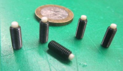 Viti A Brugola Con Punta In Nylon Kmac 8-32 X 1/4 Pollice - 25 Pezzi - Foto 3