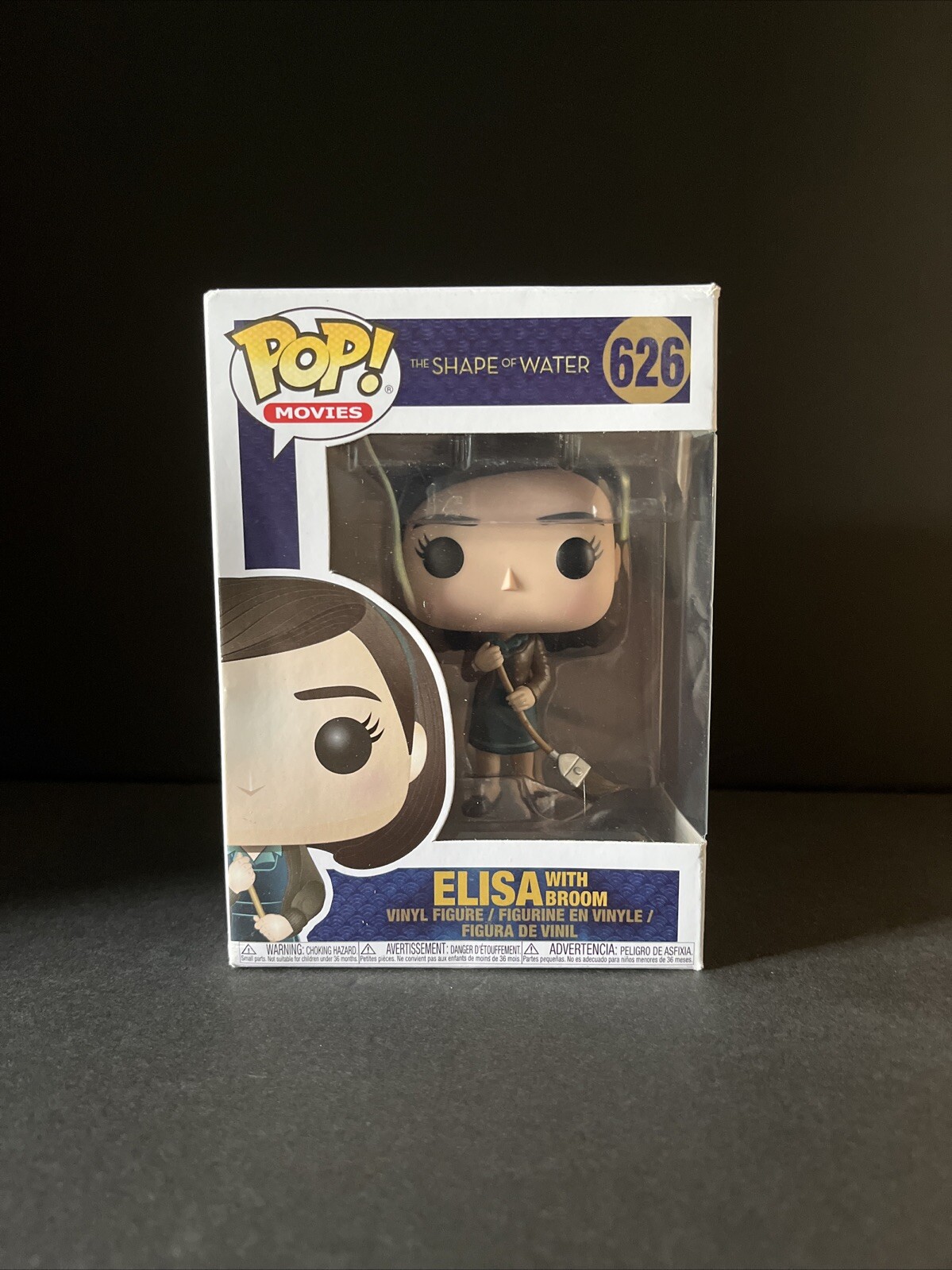 Funko Pop Movie The Shape Of Water Elisa With Broom #626