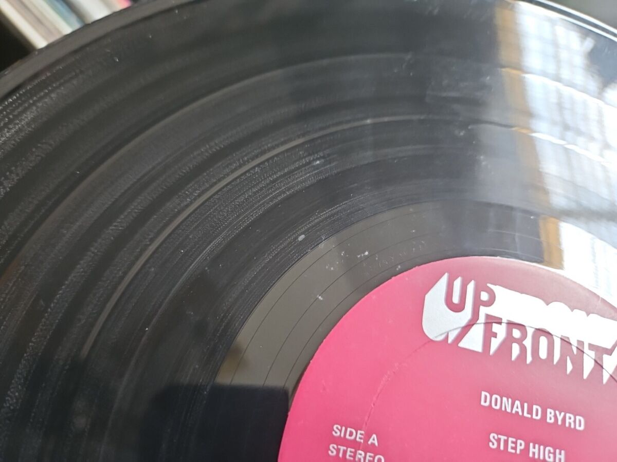 Donald Byrd – Step High VG LP Jazz Hard Bop UpFront Records Donald Byrd – Step High VG LP Jazz Hard Bop UpFront Records