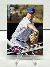 2017 Topps Chrome Baseball Card #89 Rob Zastryzny RC Chicago Cubs