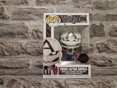 Funko Pop Poison Captain  America  856 Marvel Special Pop! Figur  