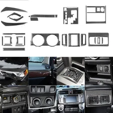 31Pcs For Toyota 4Runner 2010-2020 Carbon Fiber Interior Full Set Kit Cover Trim