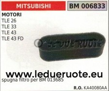Ka40080aa Sponge Air Filter Engine Mitsubishi Tle 26 33 43 43fd