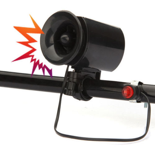 6-sound Bike Bicycle Super-Loud Electronic Siren Horn Bell Ring Alarm Speaker 