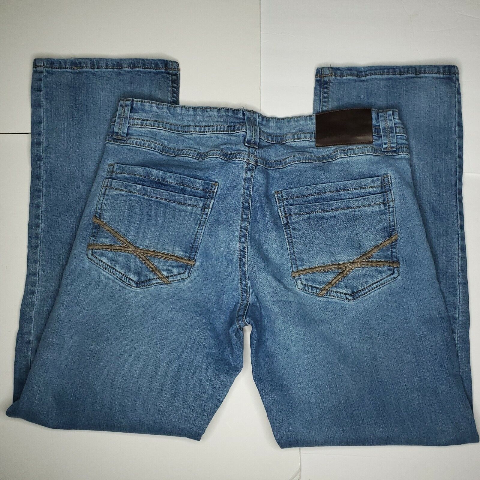 Men’s Jeans TK AXEL Slim Boot Denim Blue Jeans 34 x 30 | eBay