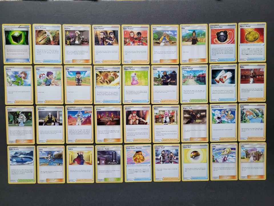 POKEMON TRAINER CARDS Your Pick A to M Various Years Quantity Discounts - Image 2 of 4