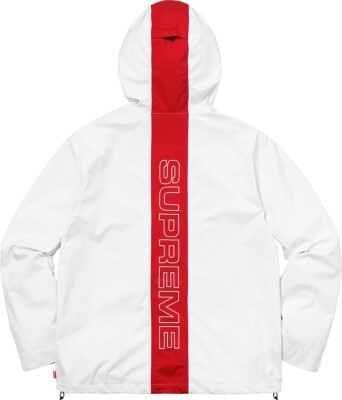 Supreme SS18 Taped Seam Jacket White Small | eBay