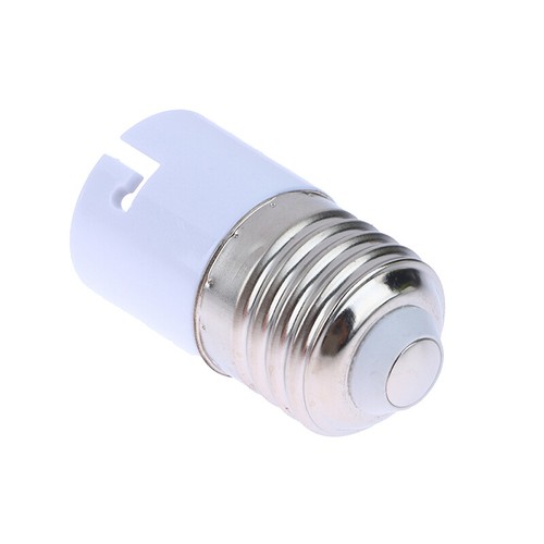 ADAPTATEUR CONVERTISSEUR D'AMPOULE B22 Vers E14 Pratique Et Facile à