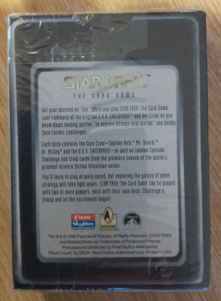 Star Trek The Card Game Starter pack - new factory sealed discounts available - Image 2 of 3