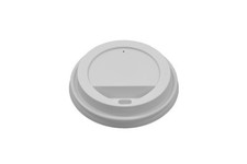 NESCAFE AND & GO - 100 WHITE 90mm SIP LIDS FOR 12/16oz VENDING CUPS HOT DRINK 