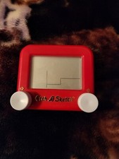Red mini etch a sketch-spin master kids toy