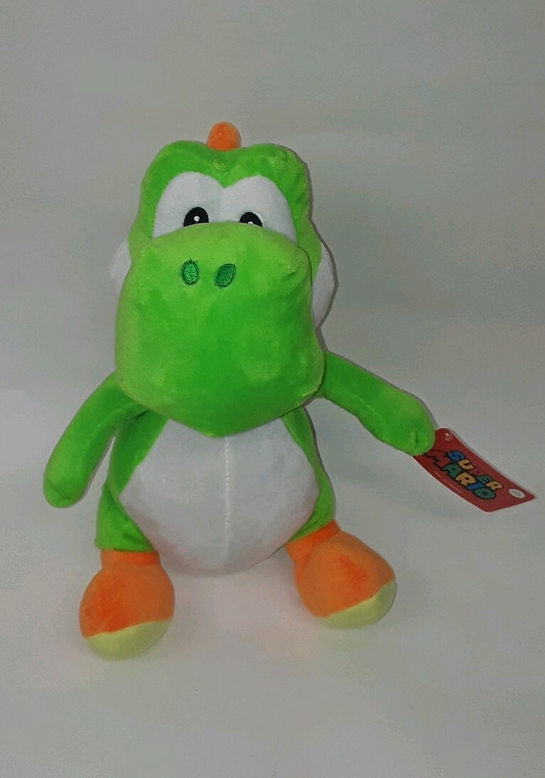 green yoshi plush
