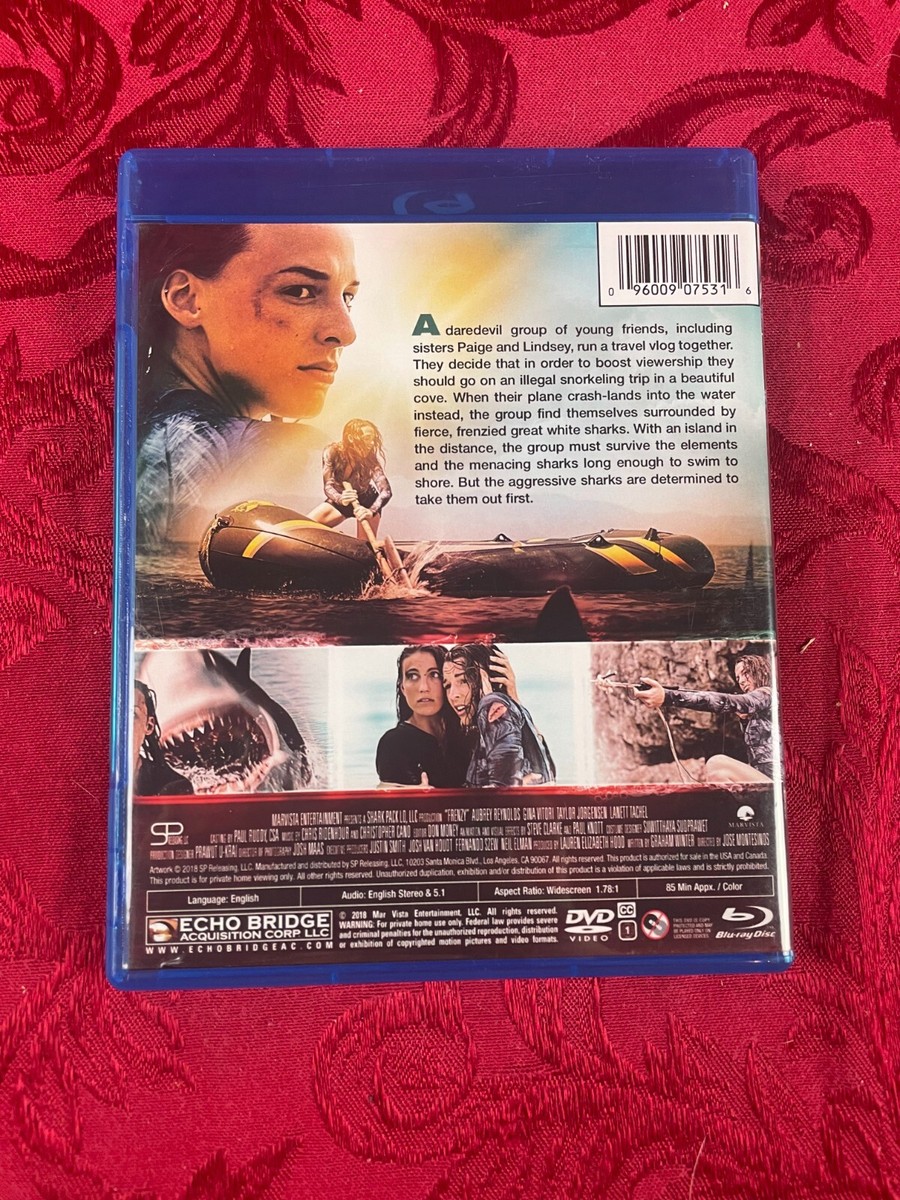 FRENZY (2018) 2-Disc Blu-Ray+DVD, Jose Montesinos, Aubrey Reynolds