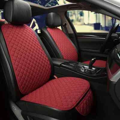 Linen Car Seat Cover Seat Cushion CAR Accessories Front Row Back Row Auto Goods