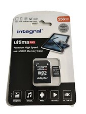 Image of Integral 256GB UltimaPro MicroSDXC Class 10 UHS Class 3 Memory Card