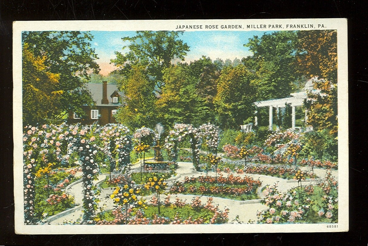 Franklin, Pennsylvania, Japanese Rose Garden, Miller Park
