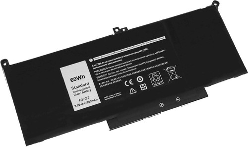 Batterie 60 Wh F3YGT pour Dell Latitude 7000 7280 7290 7380 7390 7480 7490 2X39G DM3WC - Photo 4/10