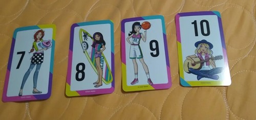 MATTEL Barbie & Friends Numbers & Counting Learning 36 Flash cards 🆕 Free ship! - Picture 5 of 9