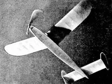 Ace of Diamonds Rubber Power 26" WS Model Airplane Printed Plans