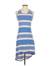 Olive and Oak Women Blue Casual Dress XS