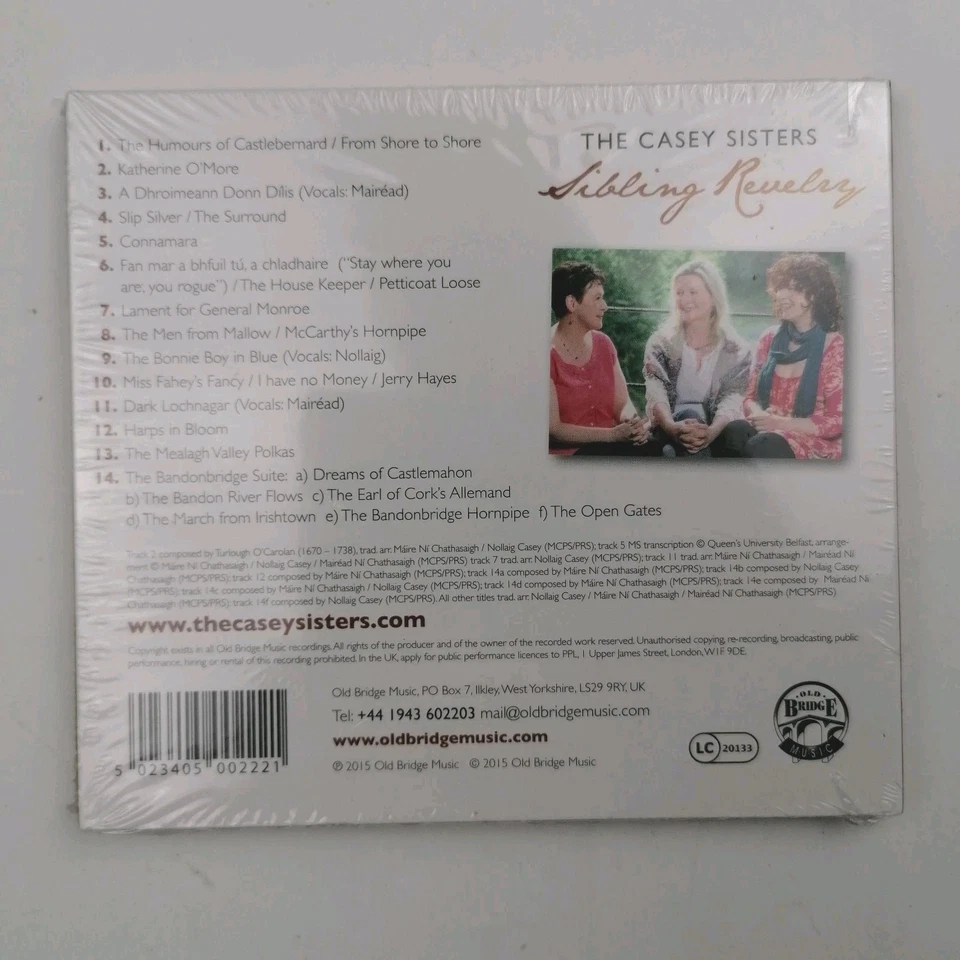 The Casey Sisters Sibling Revelry CD Album (2015) - New - Image 2 of 3