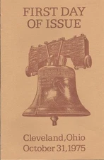 #1595 First Day Ceremony Program 13c Liberty Bell  w/3 booklet panes and FDC