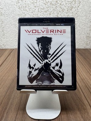 The Wolverine (2013, 20th Century, 4-Disc Blu-ray/3D/DVD) Unleashed Extended Ed.