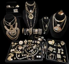 109pc VTG 2Now Fashion Costume Jewelry Lot Mixed Metal Multi tone Some Signed