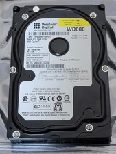 Original Western Digital 80GB WD800JD 7200RPM 8MB SATA 3.5" HDD Hard Disk Drive