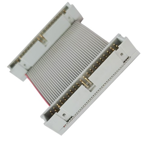 40Pin Male to Male Hard Drive Cable 40P IDE Puncture Hard Drive Ribbon Cable New - Afbeelding 8 van 8