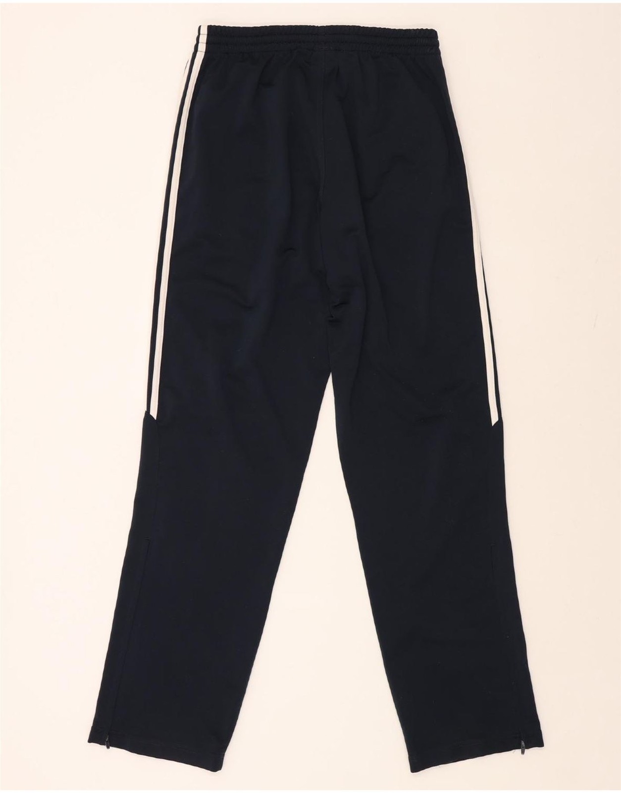 ADIDAS Mens Tracksuit Trousers Large  Navy Blue Polyester AK05 thumbnail 2