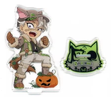 Demon Slayer Kimetsu no Yaiba Acrylic Stand Minoru Fushikawa Halloween 2025 Used