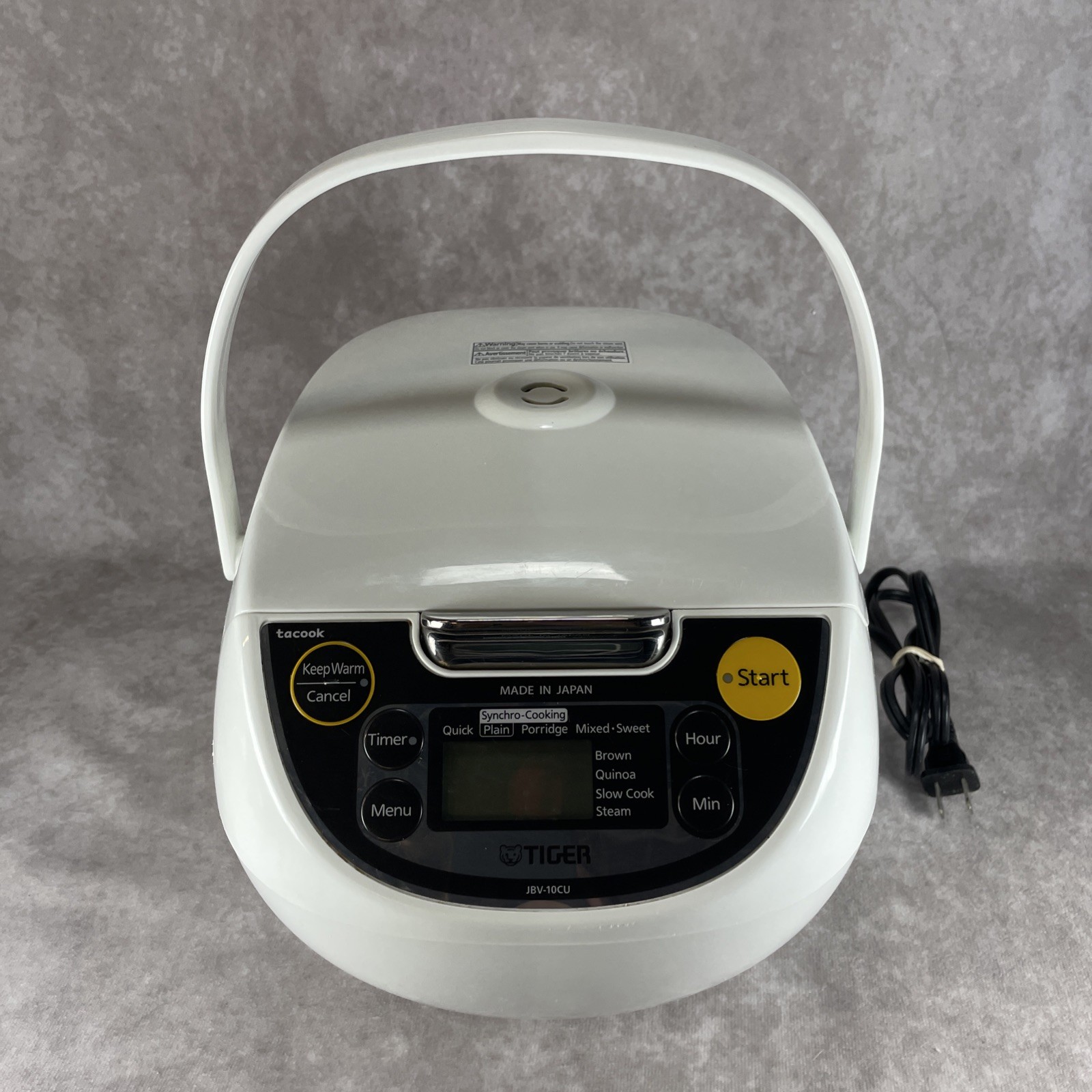 Warmer Steamer White