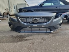 VOLVO V40 MK3 R DESING FRONT BUMPER GREY 714