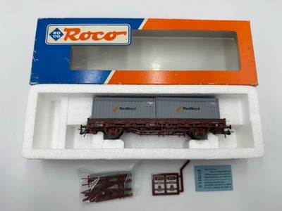Roco 46320 H0 HO 1:87 Rungenwagen ''Nedlloyd'' Güterwagen OVP