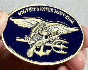Navy Seal In Current Military Challenge Coins For Sale - Foto 12