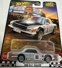 80 Mercedes Benz 500 SLC Rallye Hot Wheels Boulevard Premium New in Package