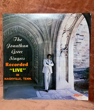 JONATHAN GREER SINGERS: recorded live in nashville, tenn Vinyl, New, Sealed!