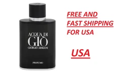 New Giorgio Armani Aqua Di Gio Profumo Eau De Perfume 4.2oz Spray for Men