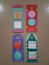 Post-it Notes Christmas Holiday Sticky Notes Lot of 4 NEW Stocking Stuffer 3M