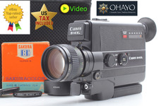 All Works Exc 5 Canon 514XL 9-45mm f1.4 Super 8mm Movie Film Camera From JAPAN