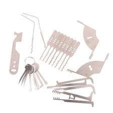 Multitool Door Repair Comb Tool Bypass Lockpicks Locksmith EDC Tools Master Lock